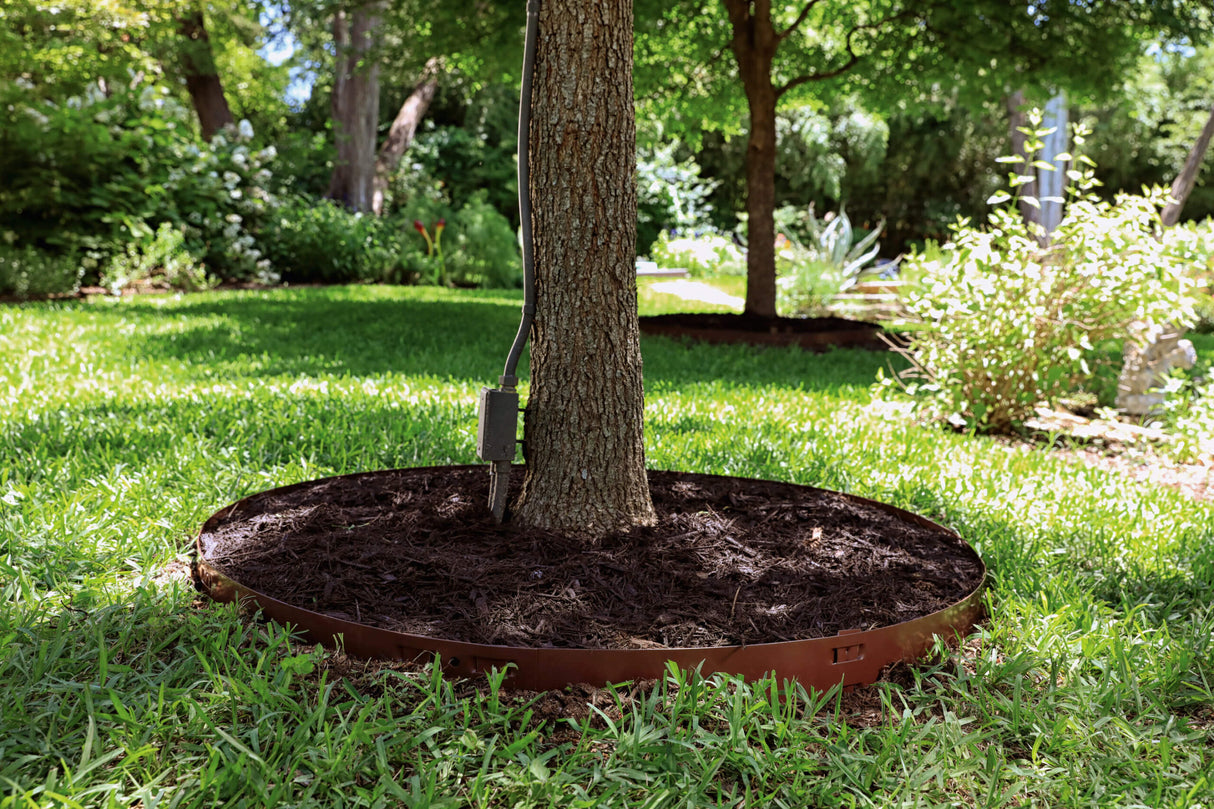 Col-Met Steel Edging Tree Ring w/ 3 stakes