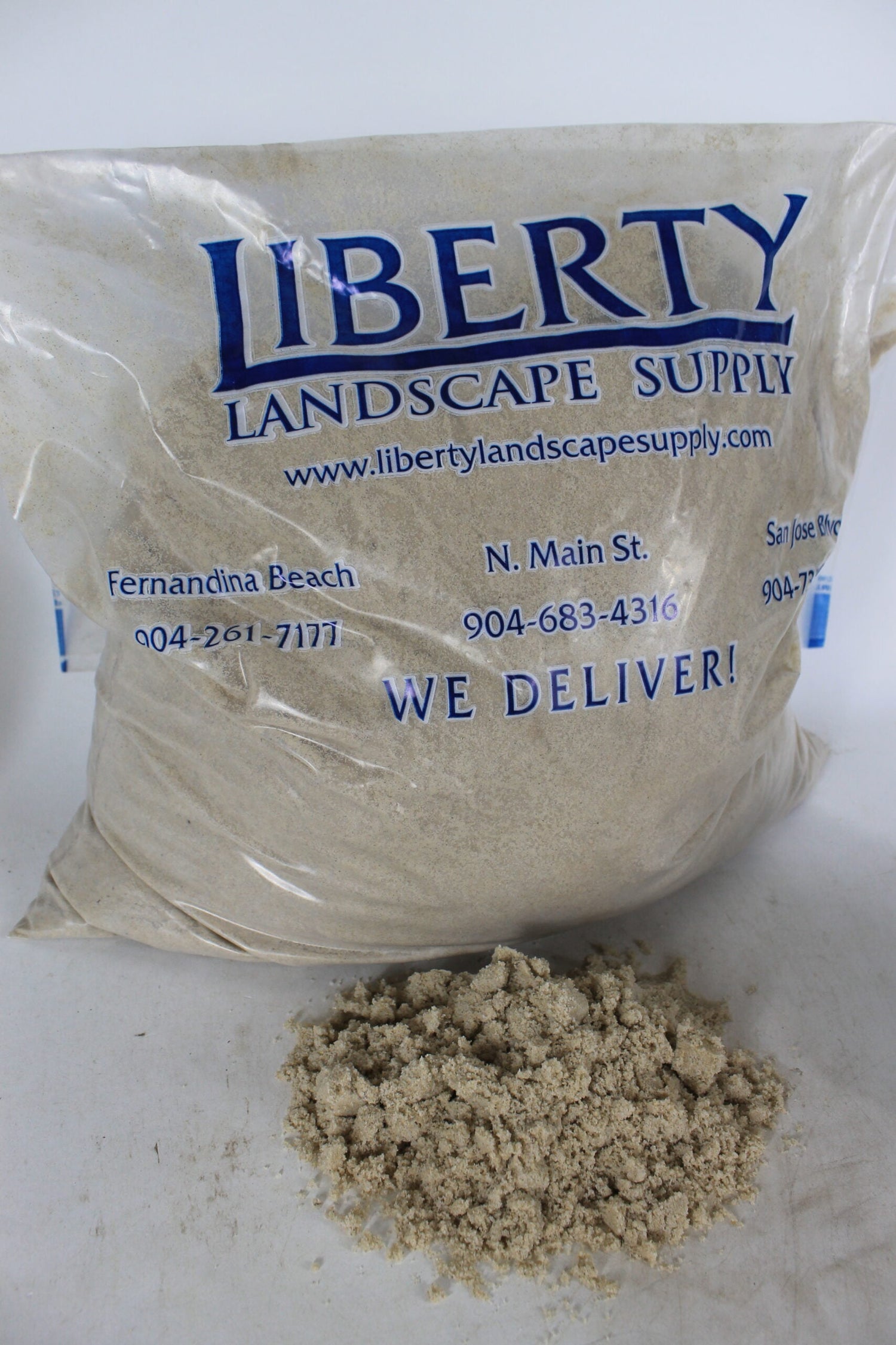 masonry sand in bag from Liberty Landscape Supply