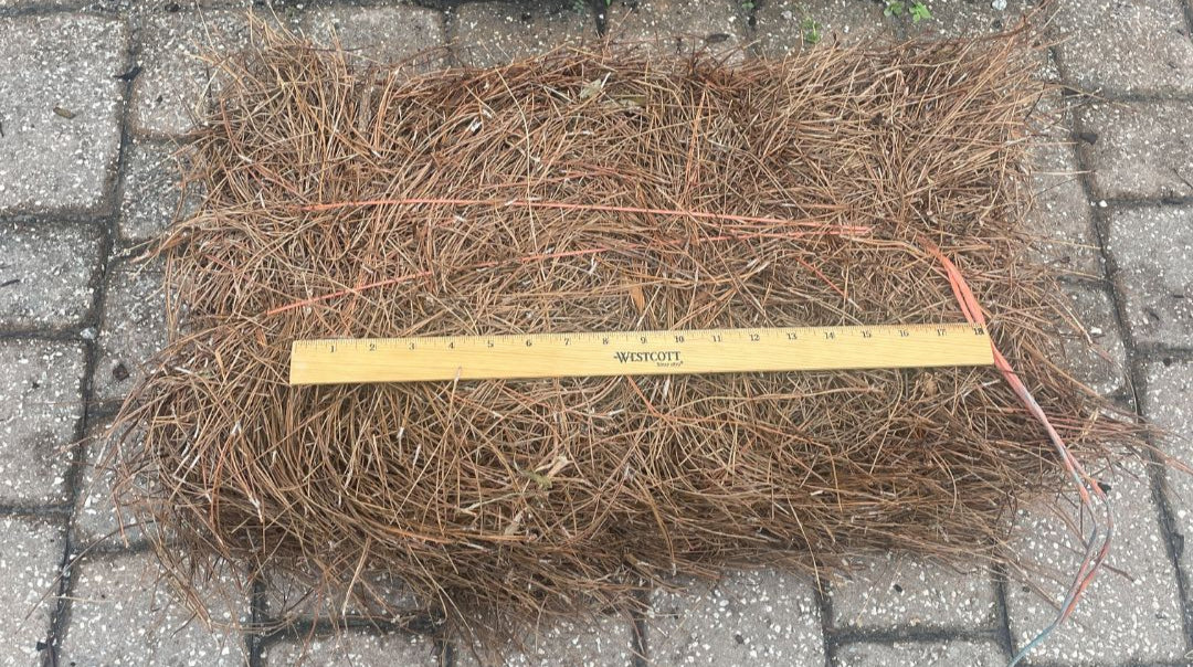 Pine Straw-bale