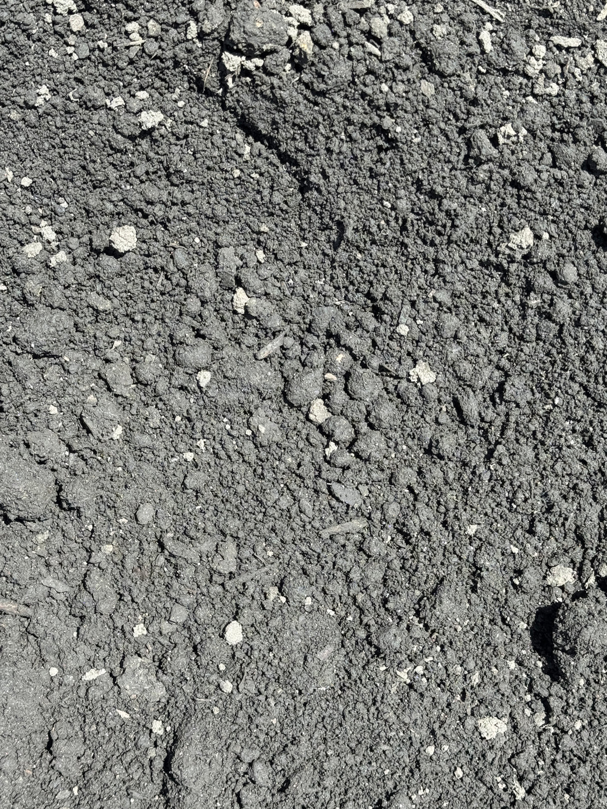 dark topsoil at liberty landscape