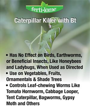 Fertilome - Caterpillar Killer Spray with BT