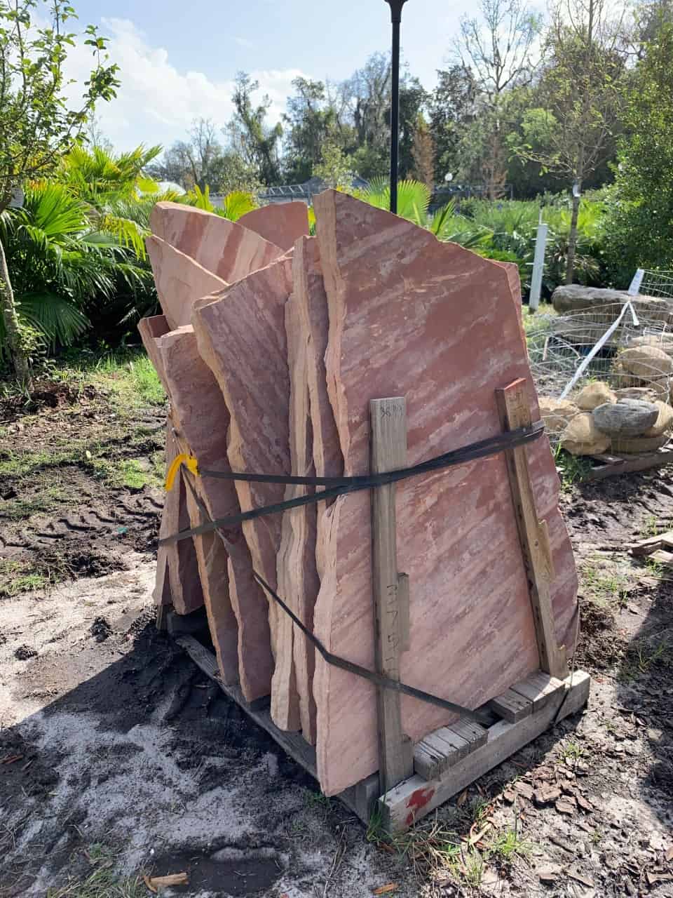 Dusty Rose Irregular Flagstone