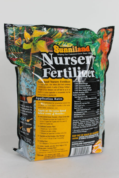 Nursery Fertilizer 17-5-11