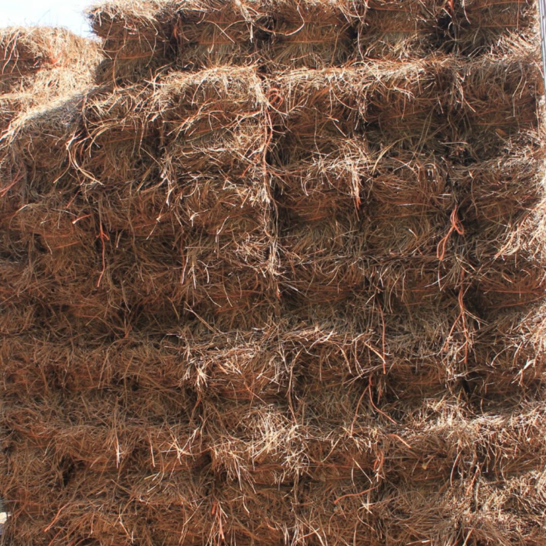 Pine Straw-bale