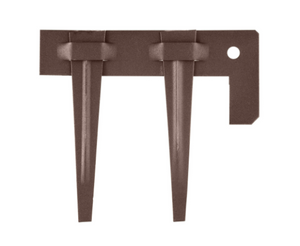 Col-Met Edging End Piece w/ 2 Stakes