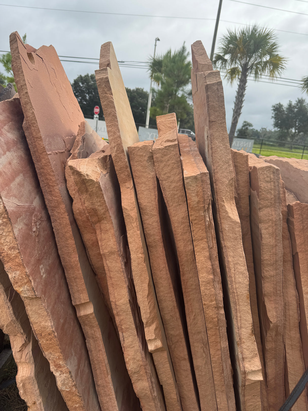 Dusty Rose Irregular Flagstone