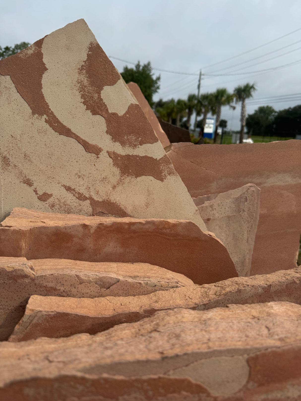 Dusty Rose Irregular Flagstone