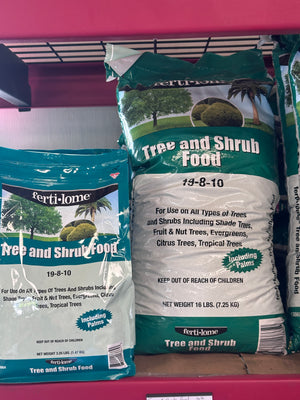 Fertilome - Tree & Shrub Food 19-8-10