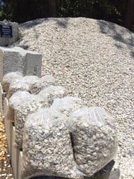 Washed Shell Medium – Liberty Landscape Supply